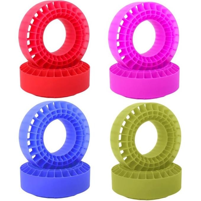 TERLARIS - 4pcs Inner Foam 1.9 for Ban 118-122mm Rc 1/10 Busa spon 1.9 Rc