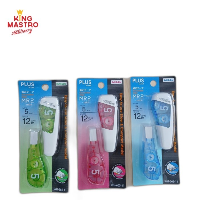 

TERBARU Correction Tape MR2 MINI + REFILL BISA GOSEND!