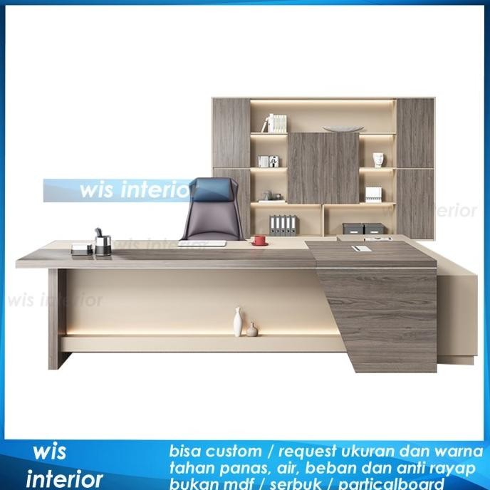 Set Meja Kerja Kantor Cicisarinam