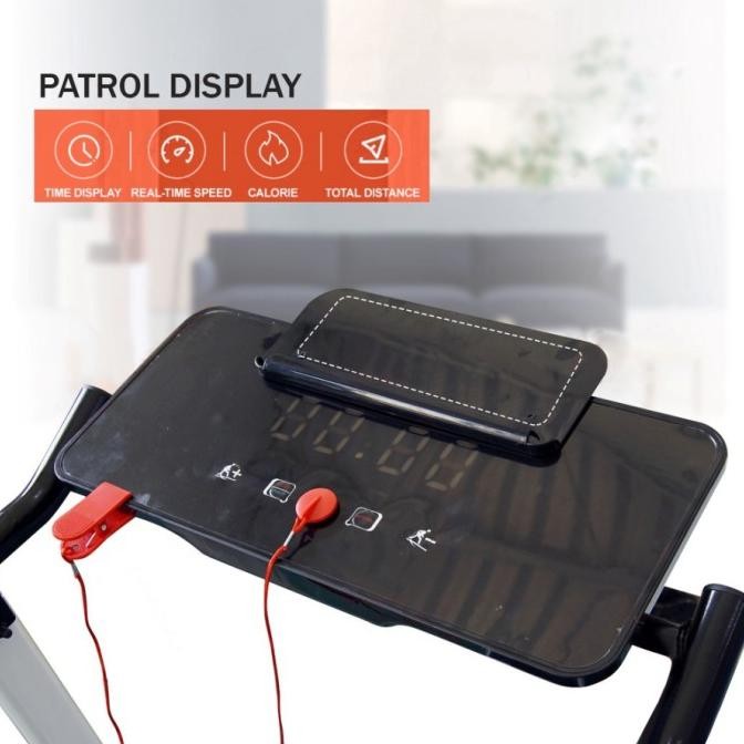 Terlaris Jf Treadmill Elektrik Tredmil Listrik 2.0 Mesin Lari Olahraga Gym Fitn Ready Stok