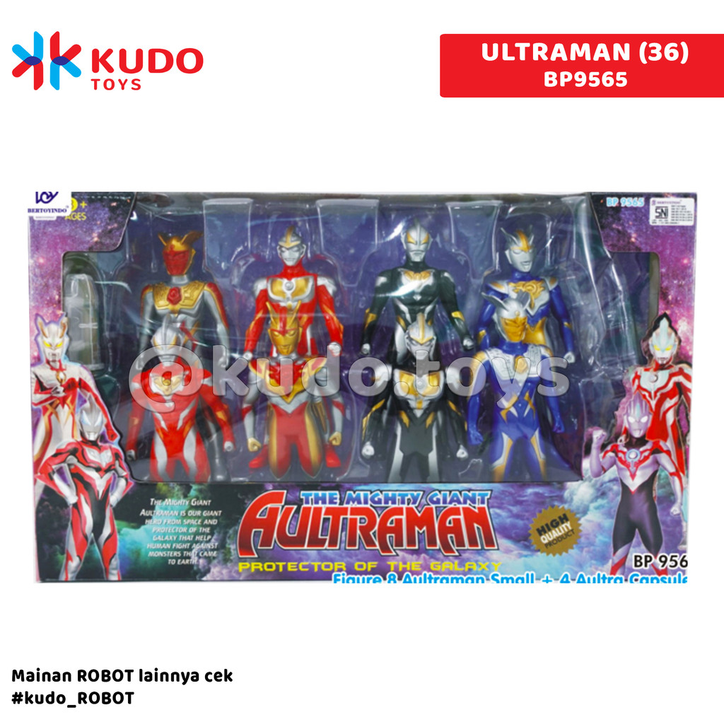 Kudo Toys - Mainan Anak ULTRAMAN (36) BP9565