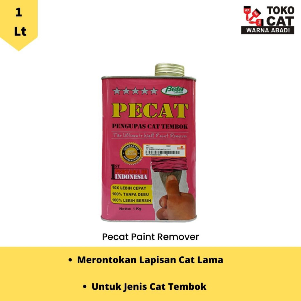 FH206 PECAT PENGELUPAS CAT TEMBOK 1 KG BOOM SALE