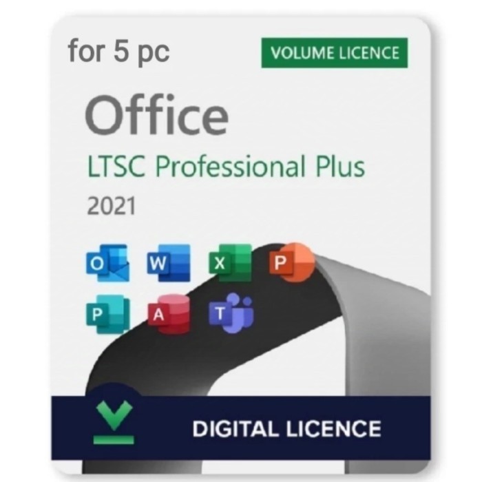 Microsoft Office 2021 LTSC Pro Plus 10 PC Original