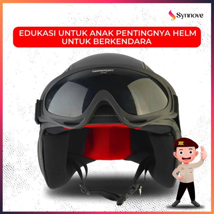 Helm Anak Perempuan Pororo Retro Classic Helm Anak Laki Laki Helm Anak 2 Tahun 3 Tahun Helm Anak Sni