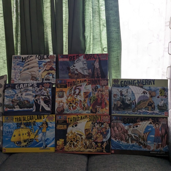 Ready Yaa Model Kit Kapal Perahu One Piece Mainan Rakit One Piece
