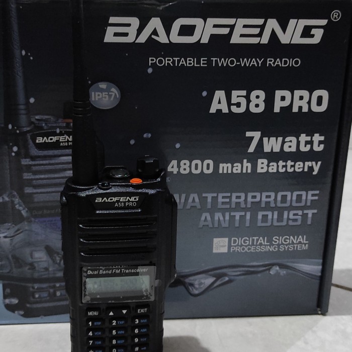 ht hatong handy talky baofeng a58 anti air fullset