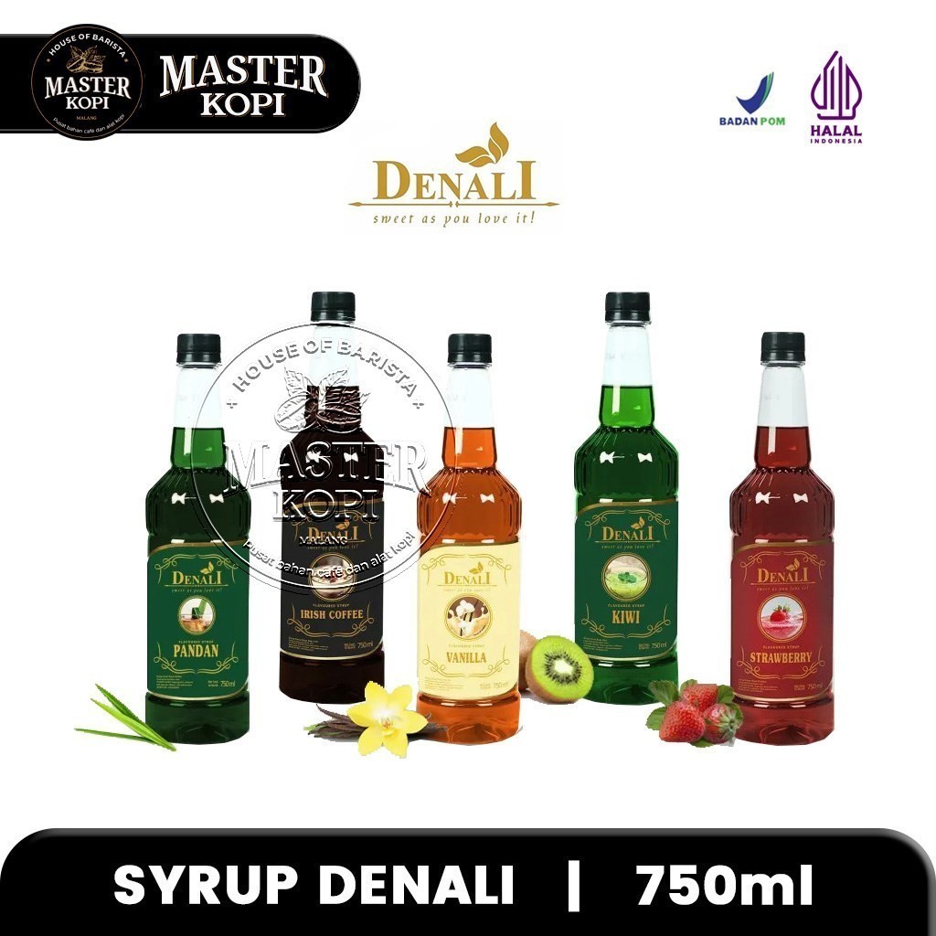 

Sirup Denali Botol 750ml / Syrup Flavours