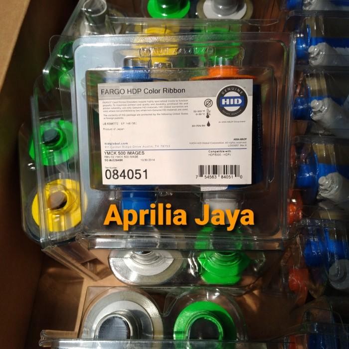 Ribbon Color Fargo Hdp5000 - Fargo Hdp Color Ribbon Pn : 084051 Ymck