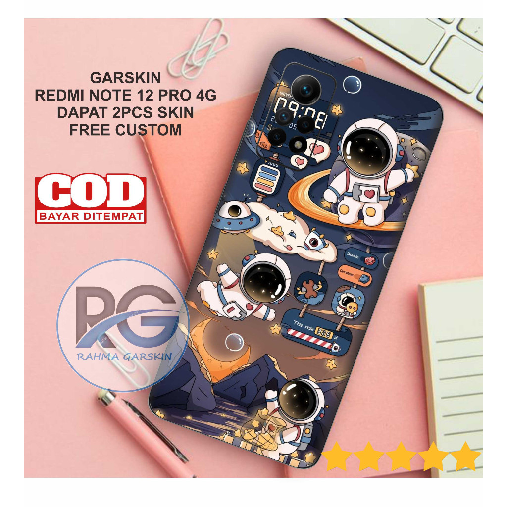 

*Fullbody* Redmi Note 12 Pro 4g Garskin Case/Stiker Premium Custom COD