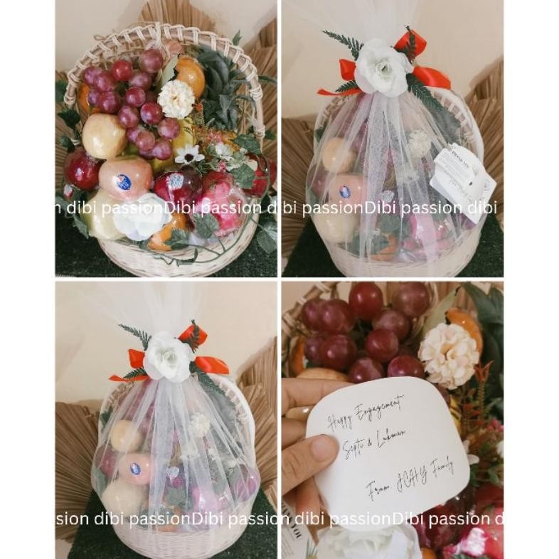 

shu hampers parcel buah hanan pernikahan murah cantik free kartu ucapan