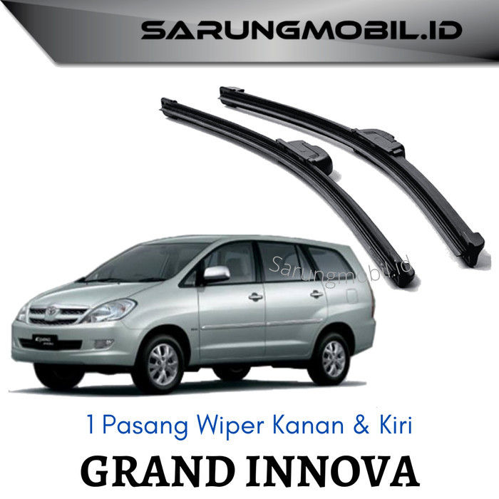 WIPER GRAND INNOVA FRAMELESS WIPER MOBIL GRAND INNOVA PISANG