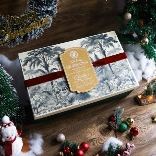 

nos luxury christmas & new year story of baduy series lited edition hampers / hampers natal & tahun baru madu hutan asli