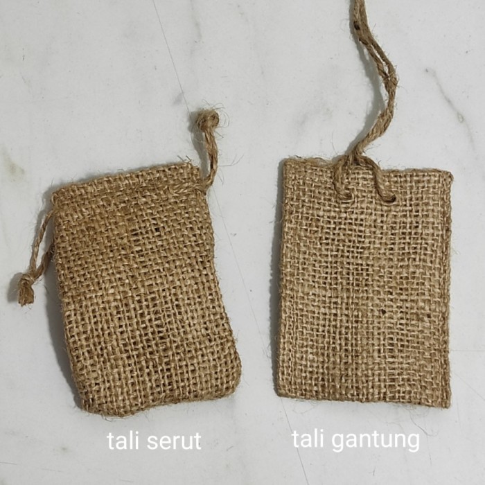 KANTONG KAIN GONI KOPI COFFEE POUCH MINI