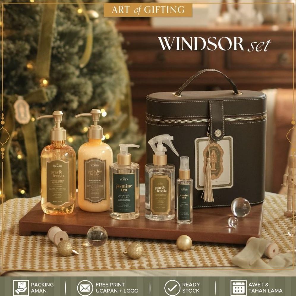 

ton windsor preum christmas set | hampers natal elmer