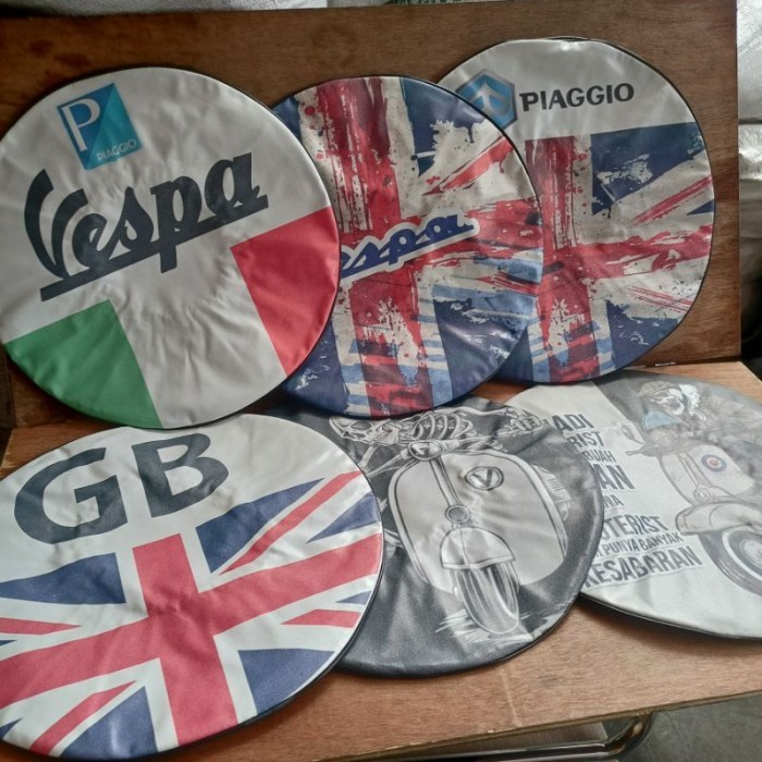 COVER BAN SEREP SARUNG BAN SEREP VESPA RING 8 MOTIF