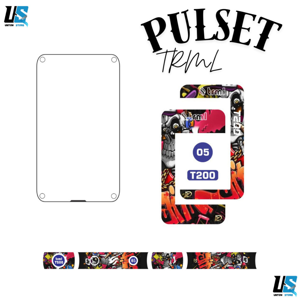 

*Fullbody* Stiker Lengkap Tr Ml Dan Aakrilik Bening Garskin Case/Stiker Premium Custom COD