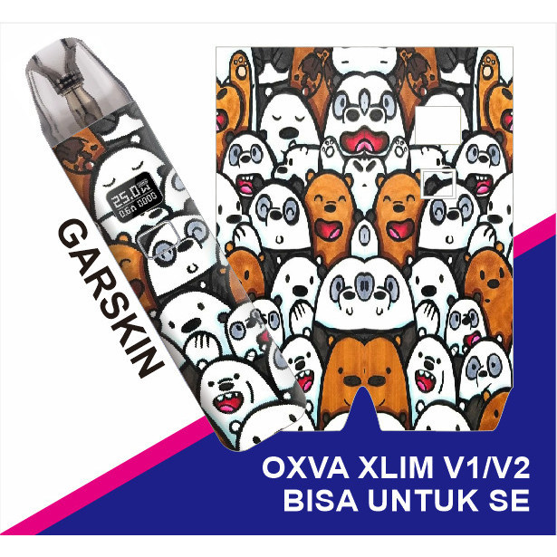 *Fullbody* Oxva Xlim 1 2 Se Pro Sq Art Garskin Case/Stiker Premium Custom COD