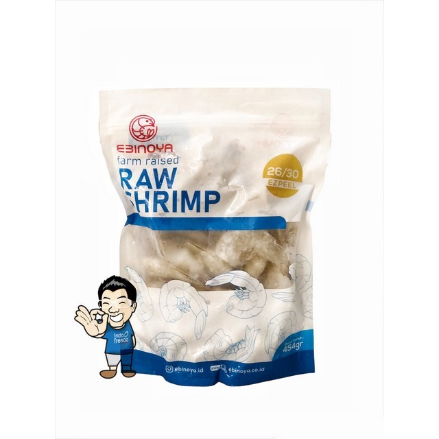 

Ina - Ebinoya Raw Shrimp Tail On- Udang Tanpa Kepala 454 G