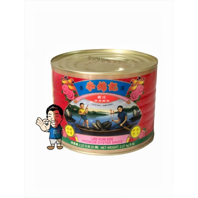 

Ina - Lee Kum Kee Premium Oyster Sauce- Saus Tiram Premium Kaleng 2.27Kg