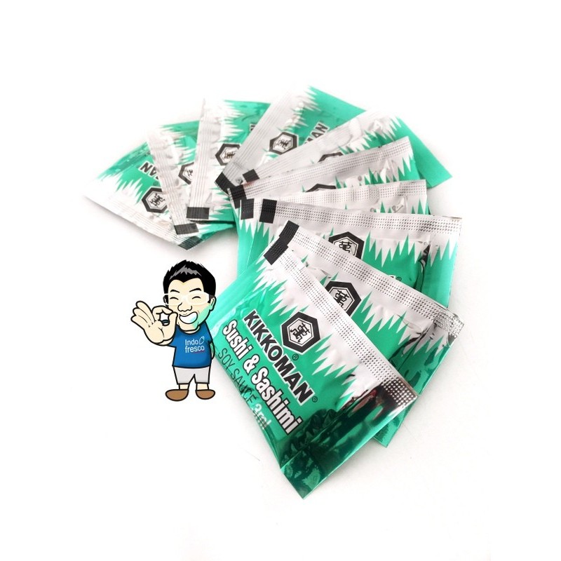 

Ina - Kikkoman Soy Sauce Shoyu Sushi & Sashimi- Kecap Jepang- Sachet 3Ml