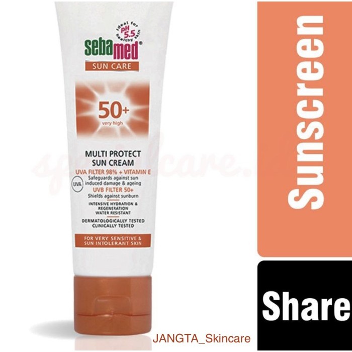 Sebamed Sun Care Multi Protect Sun Cream SPF 50+ - Sunblock -Sunscreen