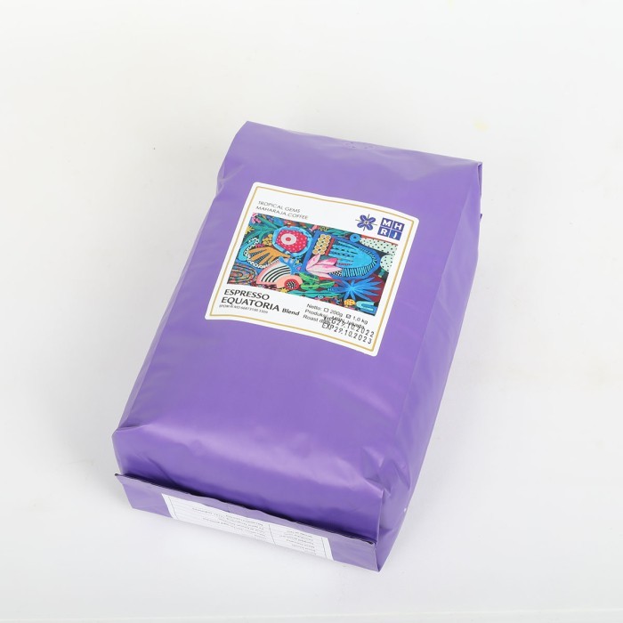 

Espresso Equatoria Blend 2/3 Arabica & Robusta Econo Pack 1Kg