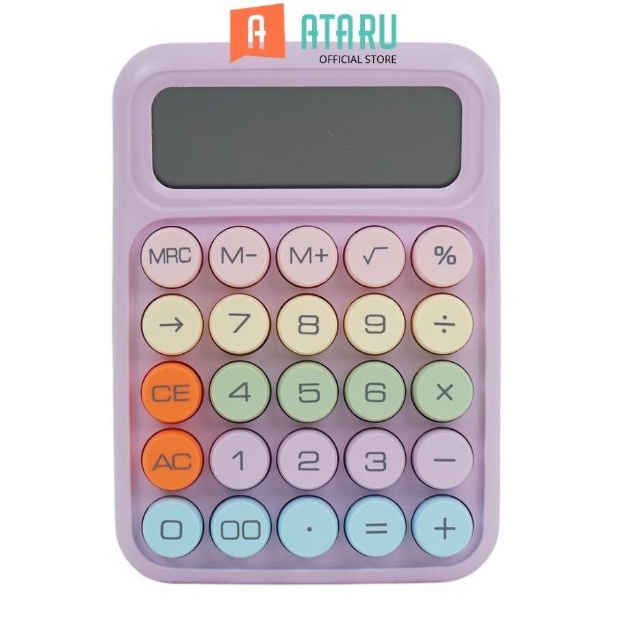 

Ataru Kalkulator Mechanical 12 Digit - Pink Calculator Alat Hitung Peralatan Tulis Perlengkapan Kantor
