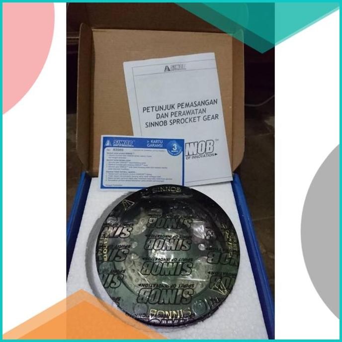 Gear Set Sinnob Verza Comfort preorder 11OKTZ4 suku cadang