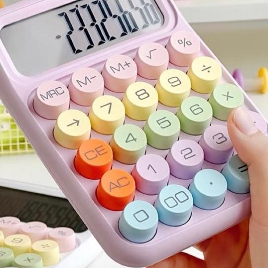 

Kalkulator Lucu / Kalkulator Ni Warna Warni / Kalkulator Korea Tombol Besar / Kalkulator Meja / Kalkulator Dagang Warna Pastel / Colorful Desktop Calculator / Kalkulator 12 Digit Akuntansi / Kawai Magie Kalkulator / Perlengkapan Kantor Sekolah Kuliah