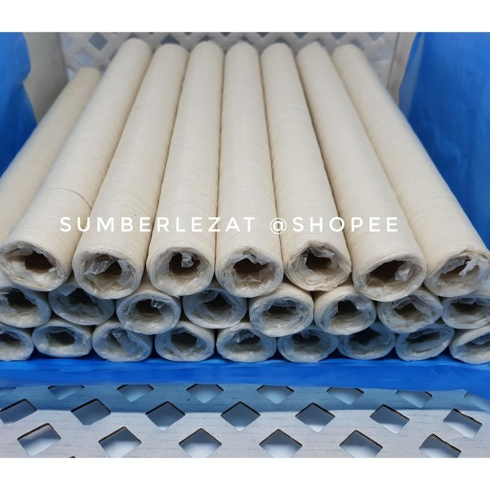 

21 mm CLEAR - Casing Selongsong Sosis Kolagen Collagen Edible Halal