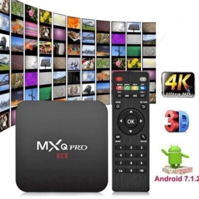 TV Box Android Digital 4K MXQ Smart TV 2/16 GB