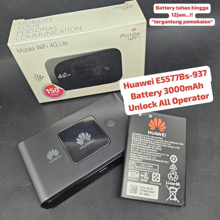 Promoo Modem Wifi 4G Lte Router mifi Huawei E5577 [MAX2] 3000mAh