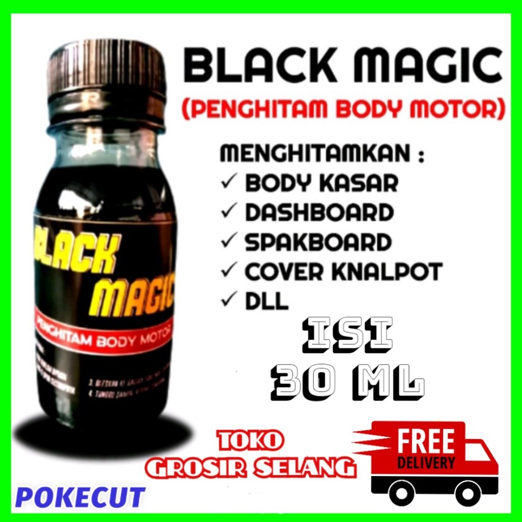 Penghitam Mobil PENGHITAM BODY KENDARAAN PERMANENT BLACK MAGIC