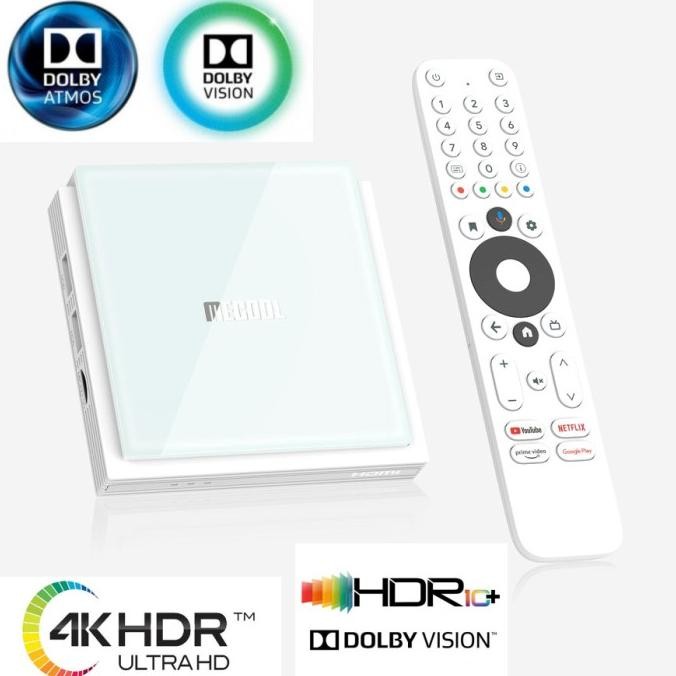 Mecool KM2 Plus Deluxe Android TV Box Dolby Atmos Vision 4K HDR10+