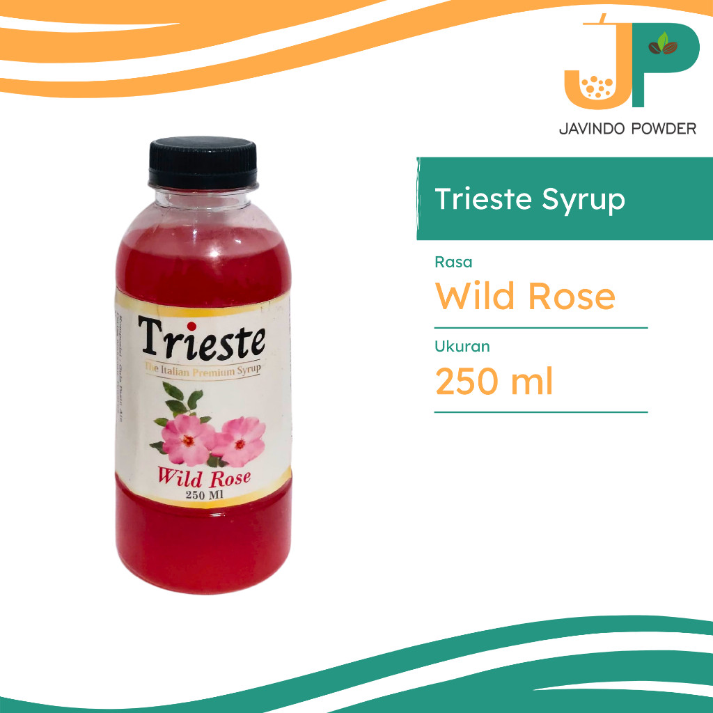 

TRIESTE Syrup / Sirup Wild Rose 250 Ml