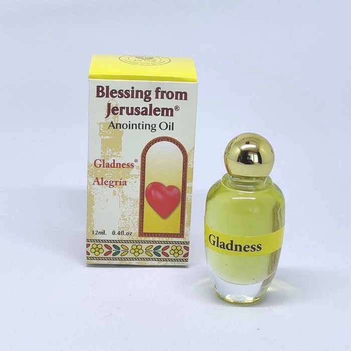 Minyak Urapan GLADNESS Anointing Oil by Ein Gedi, Israel.