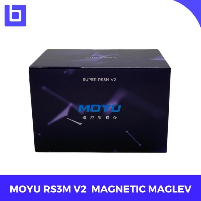RUBIK 3X3 - MOYU SUPER RS3M V2 MAGLEV UV COATED STIKERLESS