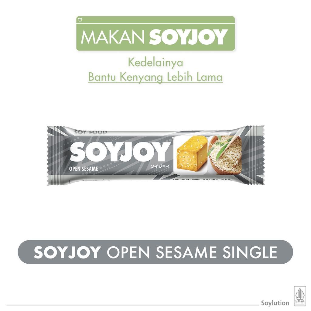 

[Cuci Gudang] SOYJOY Snack Bar Kedelai Open Sesame 30gr - Single