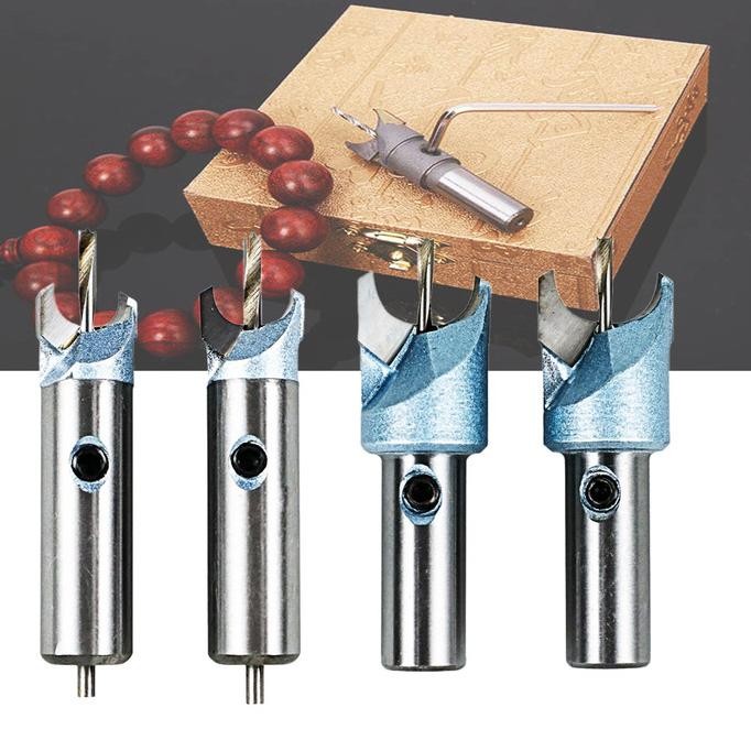 Sale Taffware Mata Bor Kayu Tasbih Bola Gelang Bulat Perhiasan Kalung Bracelet Drill Bits Bubut Kayu