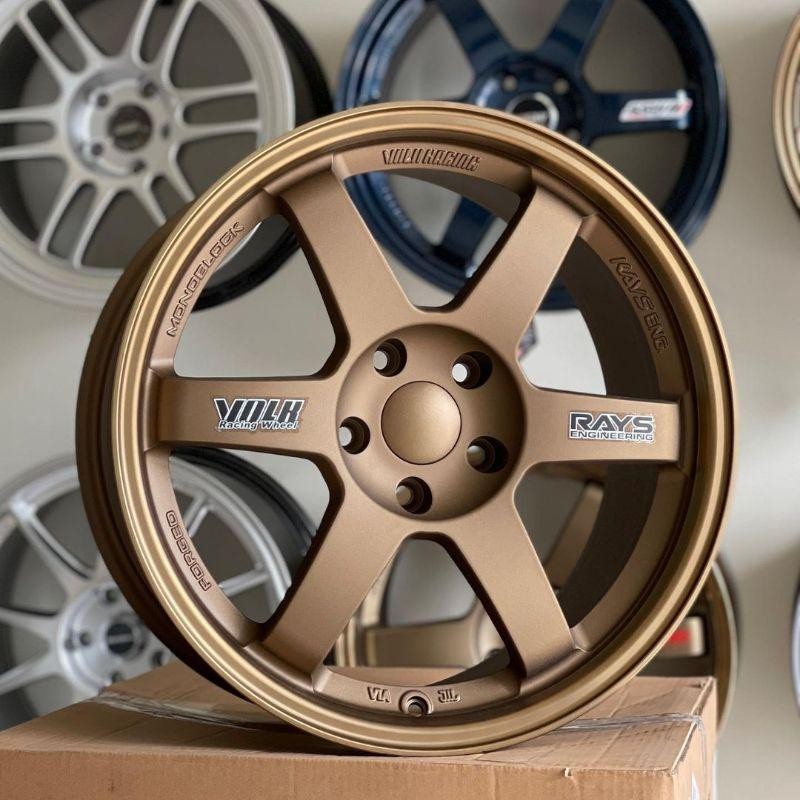 Velg Mobil Ring 17 Volk Rays Te37 Pcd 5X114,3 Velg Mobil Ring 17 Velg Mobil Kijang Innova Honda Hrv 