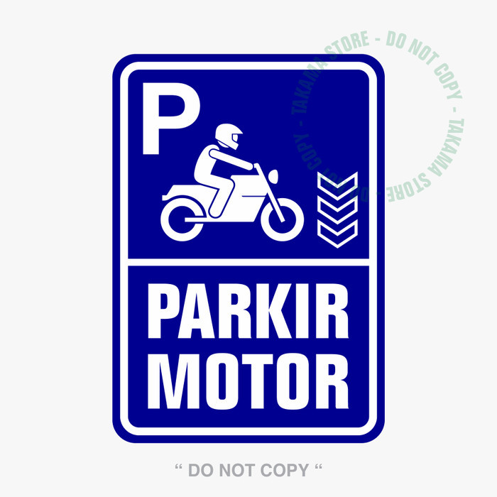 

Rambu Parkir Motor dan Parkir Mobil 35cm x 50cm plat alumunium