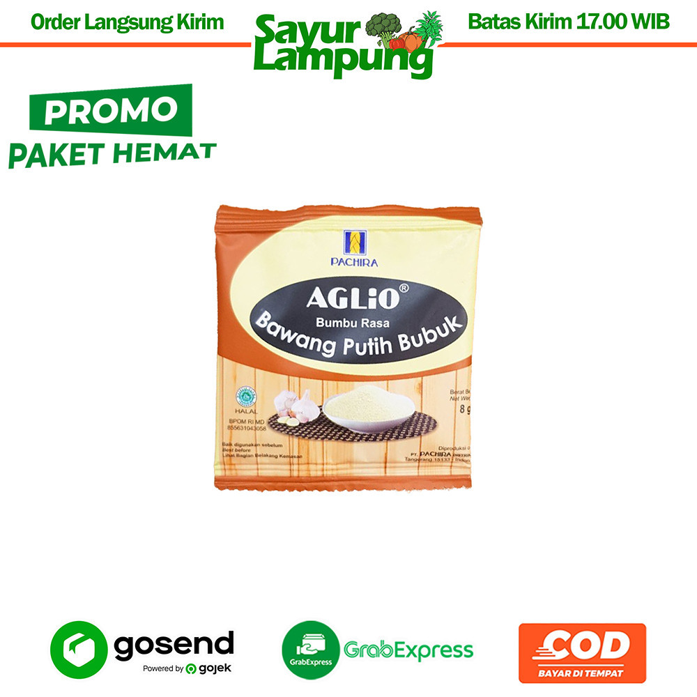 

PaHe Aglio Bawang Putih Bubuk (1 Pcs) - Sayur Lampung