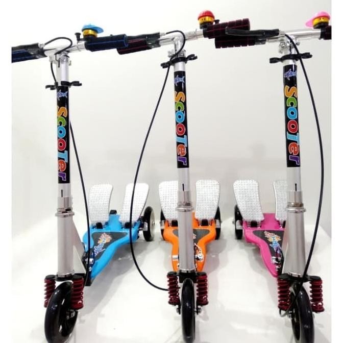 Scooter Dual Pedal / Scooter Genjot / Otoped / Injak
