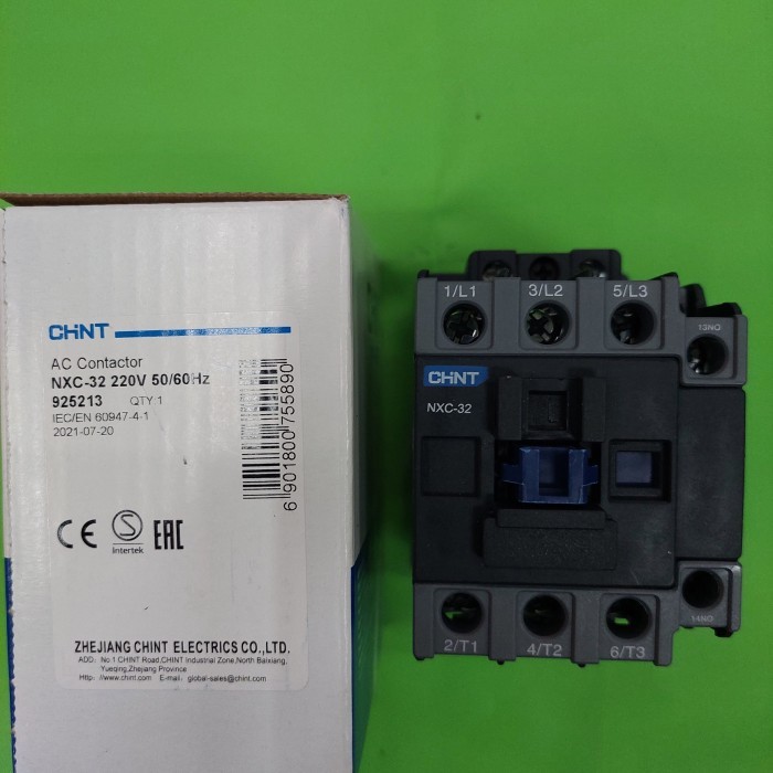 Contactor Chint / Nxc-32 / Nxc32 / Kontaktor Chint 3P 15Kw