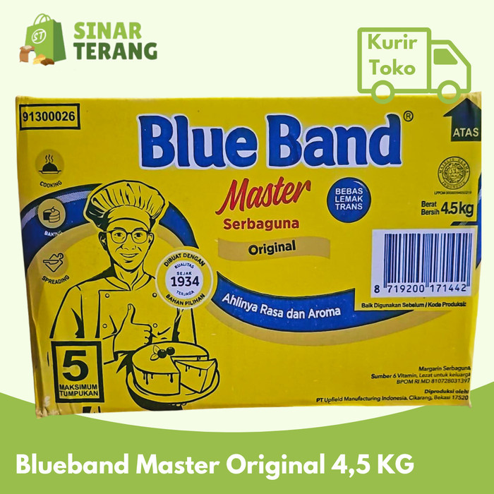 

Blueband Master Original 4.5 KG margarine Kurir Toko