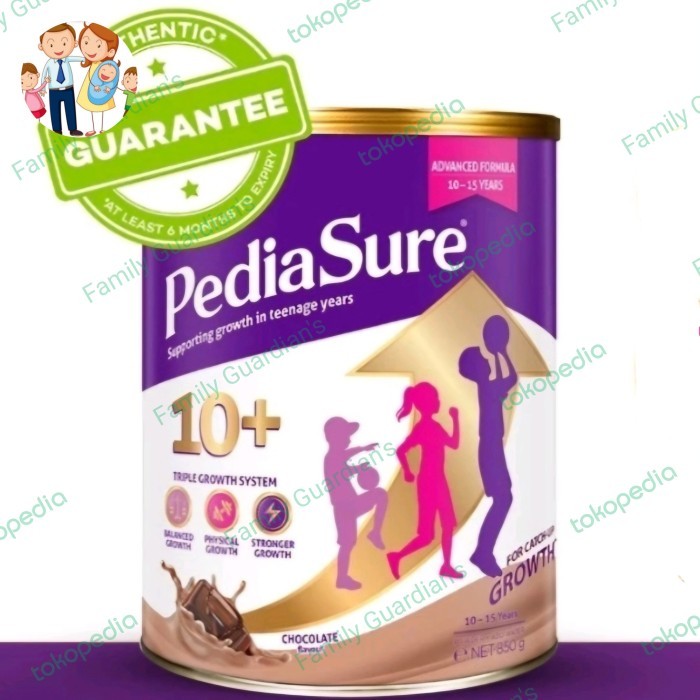 

Pediasure 10+ Rasa Chocolate 850g utk usia 1-15 tahun