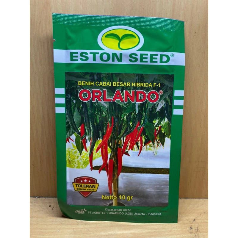 Bener bibit Cabe merah besar ORLANDO F1 10 gram