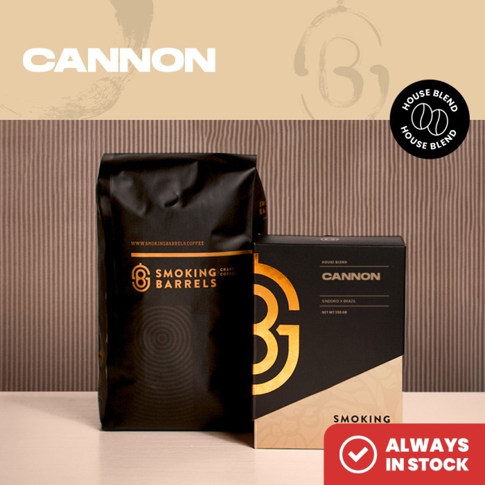 

Cannon Blend (Arabica Coffee Beans - Espresso Roast) - Smoking Barrels