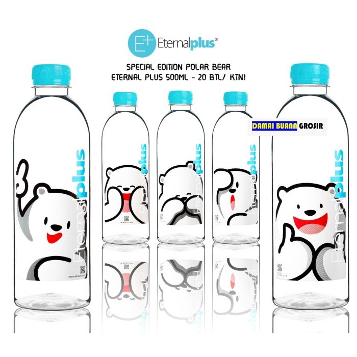 

Air Mineral Eternal Plus (E+) 500ml PROMO (1KARTON=20 BOTOL)