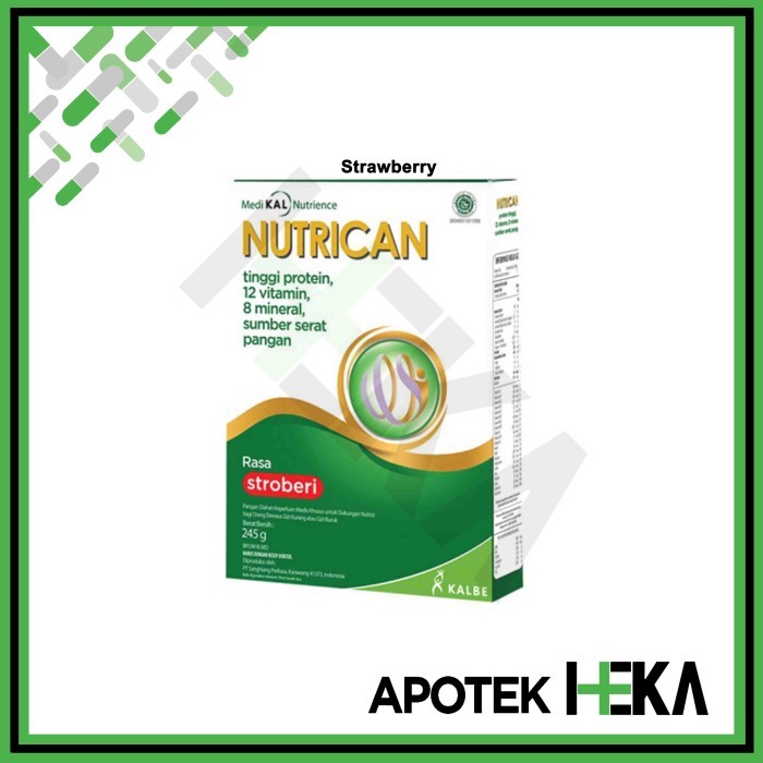 

Nutrican 245 g - Susu Kanker Nutrisi Tinggi Protein dan Energi